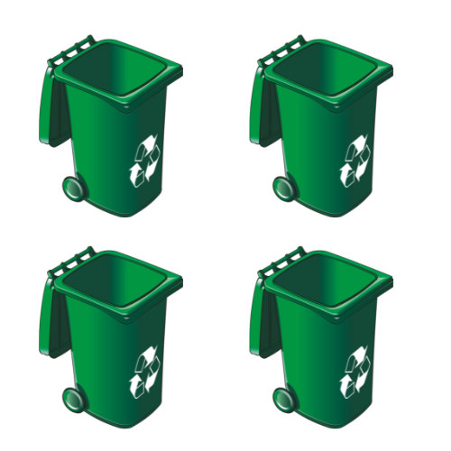 Trash Bin Cleaning and Disinfecting